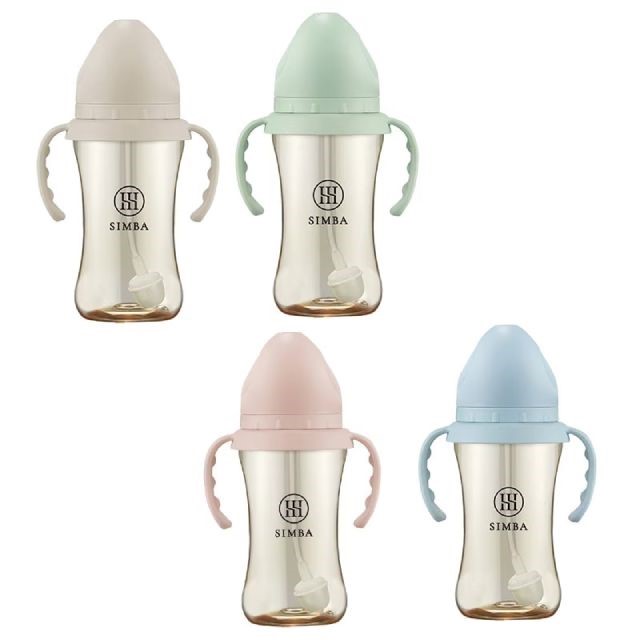 ∥Simba 辛巴∥ 蘊蜜鉑金PPSU寬口吸管把手防脹氣奶瓶 200ML/270ML/360ML
