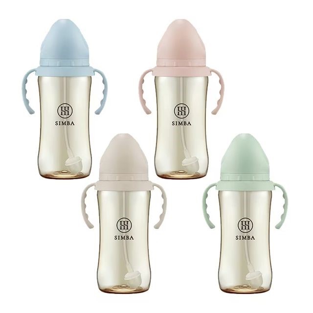 ∥Simba 辛巴∥ 蘊蜜鉑金PPSU寬口吸管把手防脹氣奶瓶 200ML/270ML/360ML