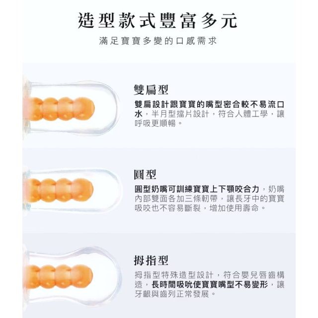 ∥小獅王辛巴∥ 果漾按摩安撫奶嘴(拇指型／圓型／雙扁型)