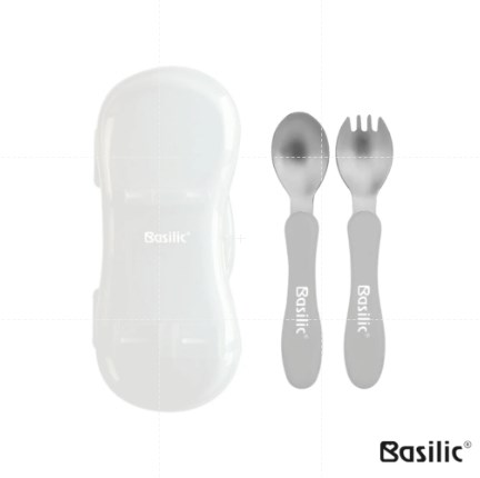 ∥Basilic貝喜力克∥ 不鏽鋼叉匙盒組