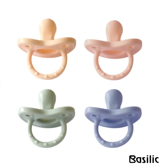 ∥Basilic貝喜力克∥ 全矽膠拇指型安撫奶嘴