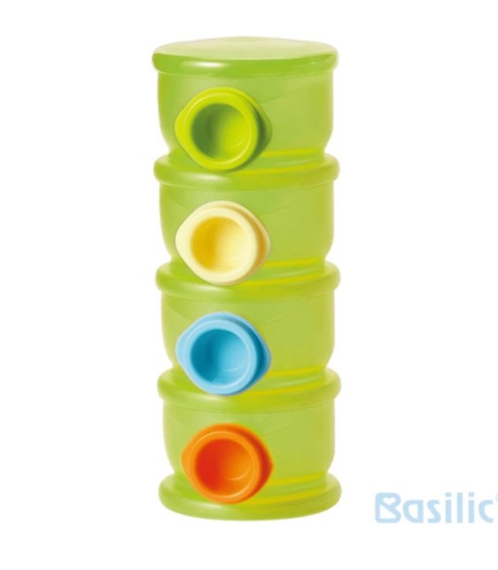 ∥Basilic貝喜力克∥ 四層奶粉盒+3上蓋 320ML