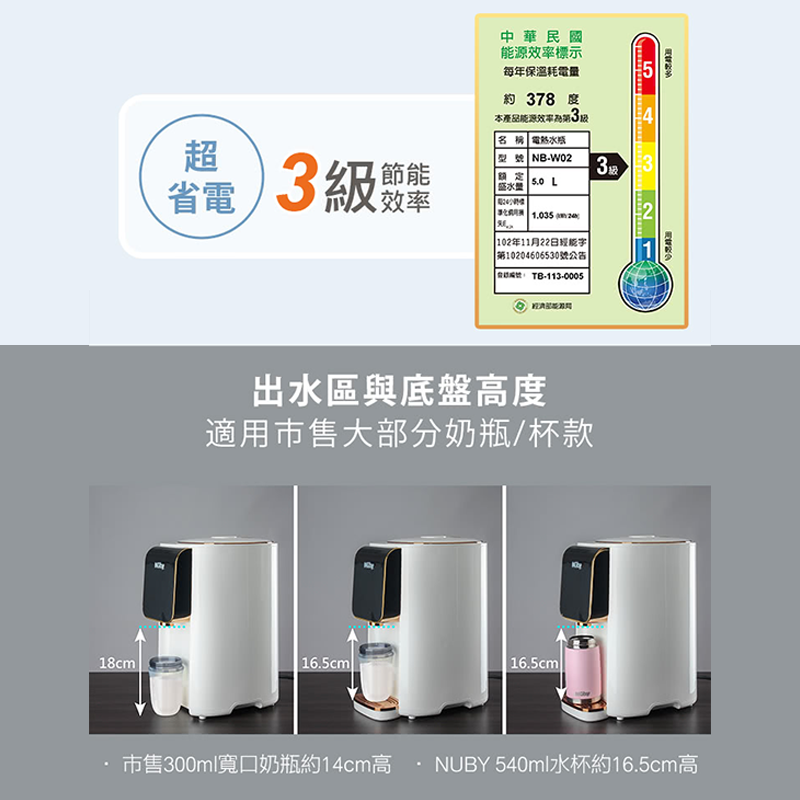 ∥NUBY∥ 智能七段溫控調乳器