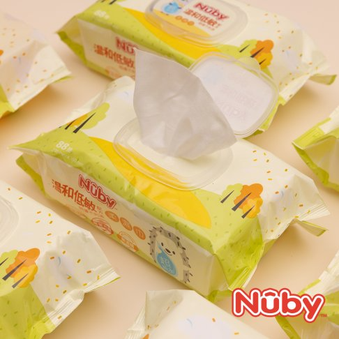 ∥NUBY∥  EDI超純水柔濕巾(88抽/3包)