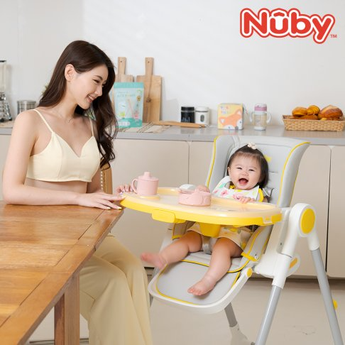 ∥NUBY∥ 多段式兒童高腳餐椅⭐本島免運⭐贈幼兒學習湯匙