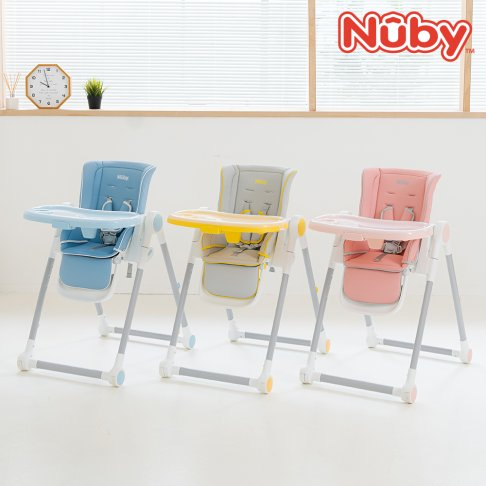 ∥NUBY∥ 多段式兒童高腳餐椅⭐本島免運⭐贈幼兒學習湯匙