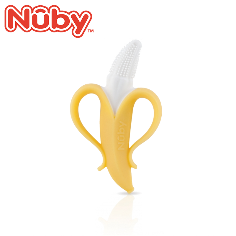 ∥NUBY∥ 香蕉按摩潔牙刷