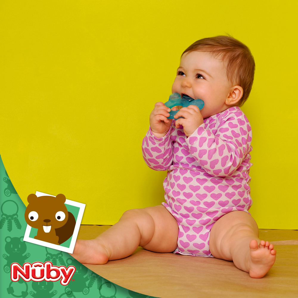 ∥NUBY∥ 小魚軟質固齒器