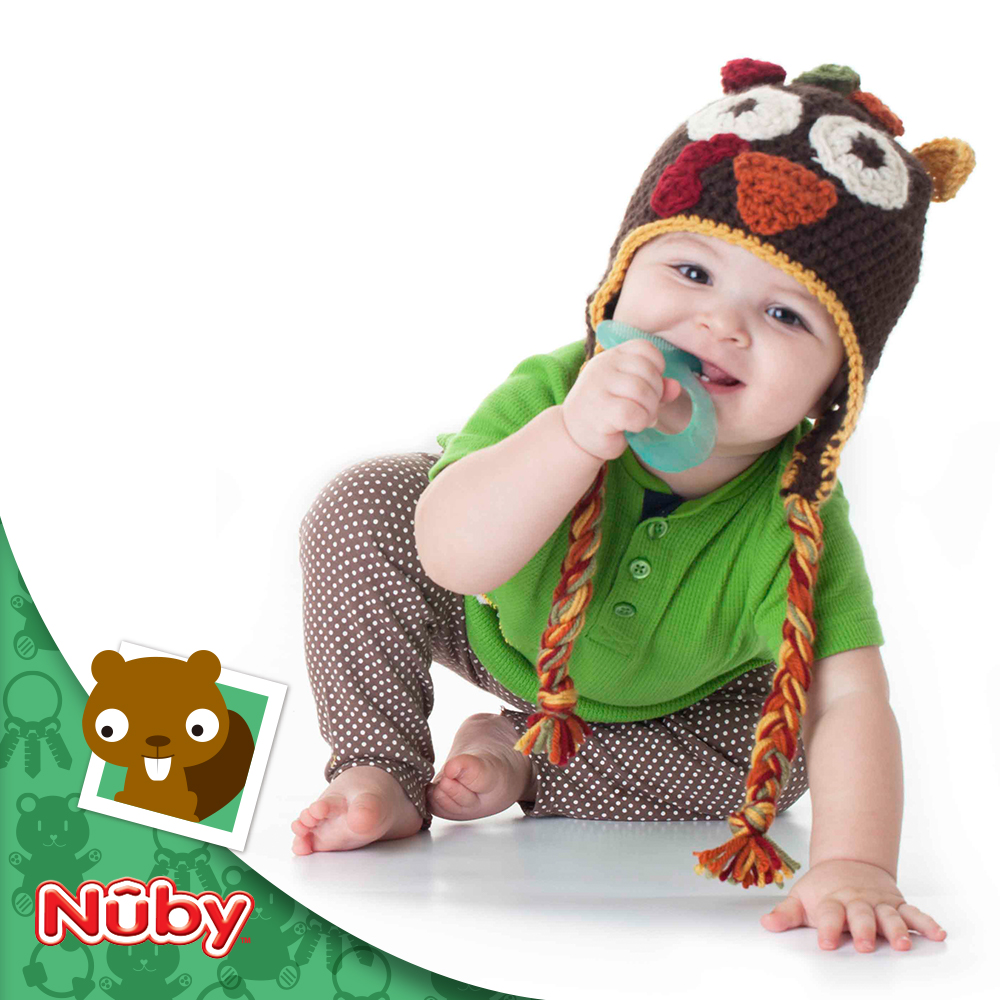 ∥NUBY∥ 小魚軟質固齒器