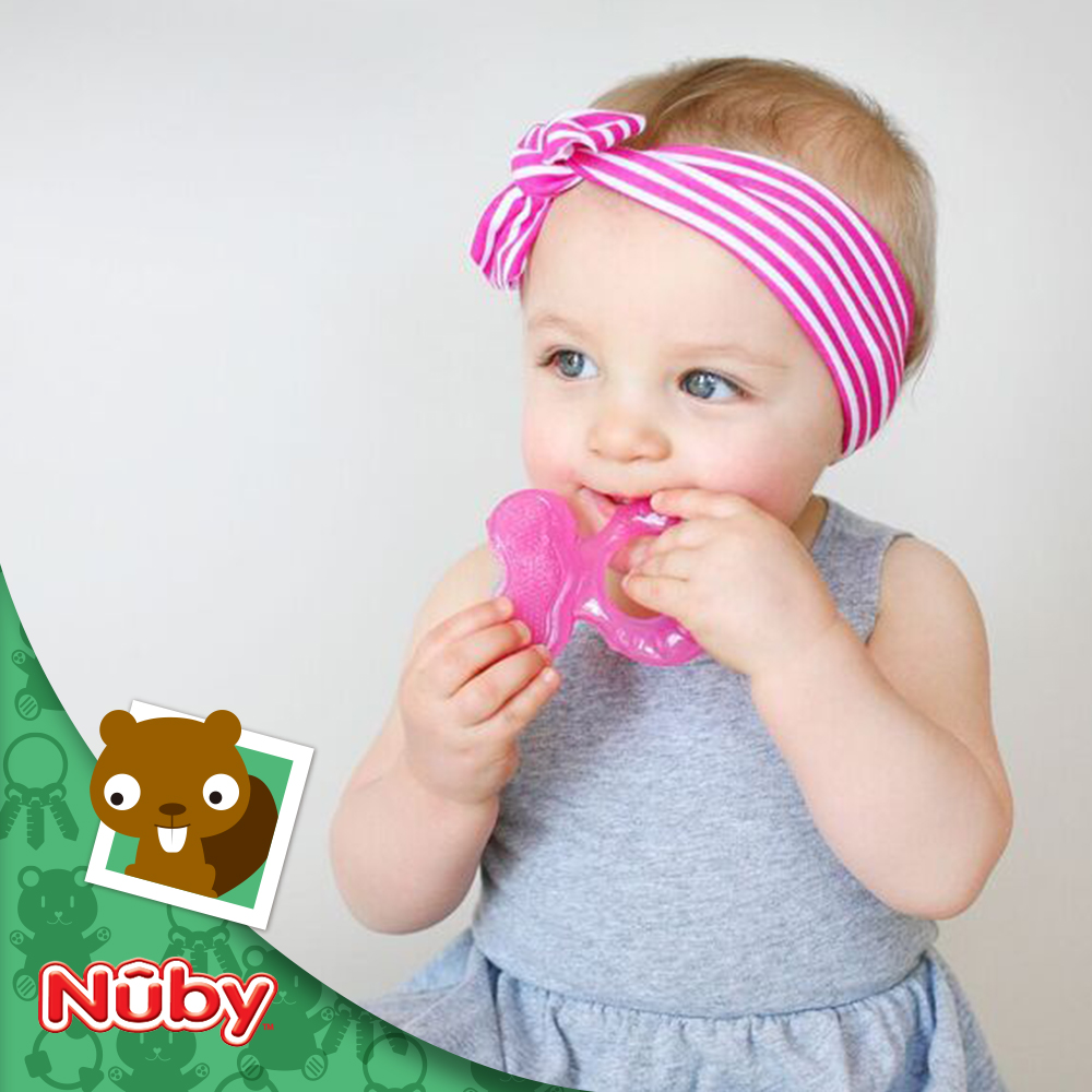 ∥NUBY∥ 小魚軟質固齒器