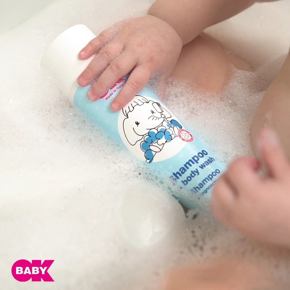∥OKBABY∥ 嬰幼兒二合一洗髮沐浴露
