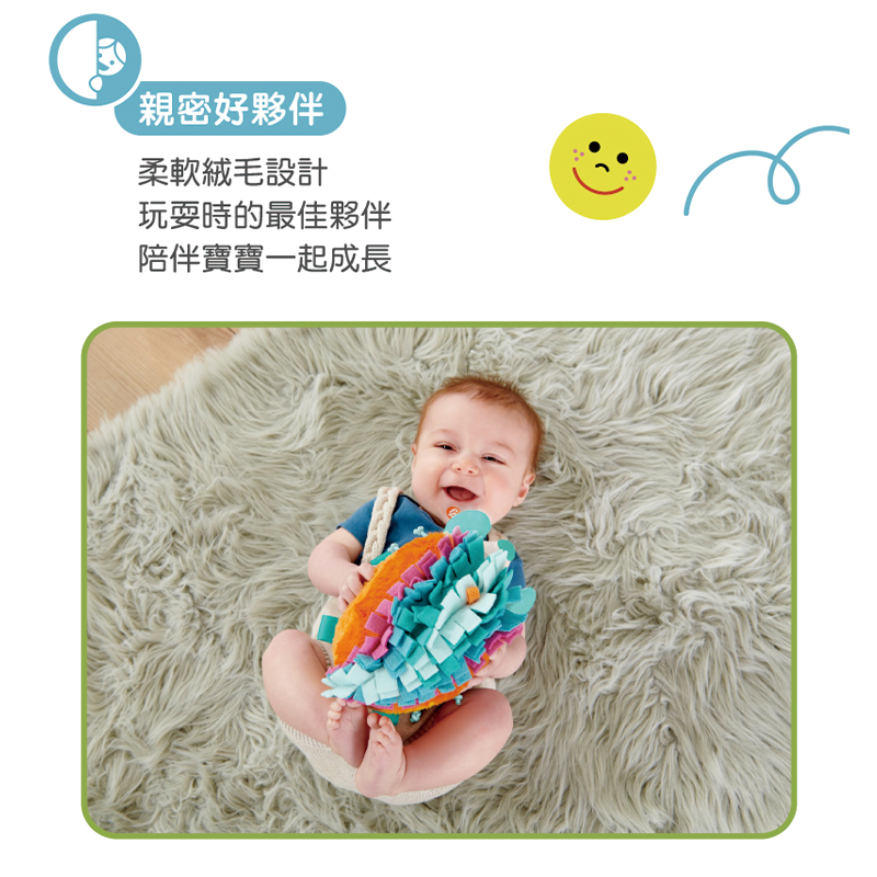∥費雪 Fisher-Price∥ 可愛感官小刺蝟
