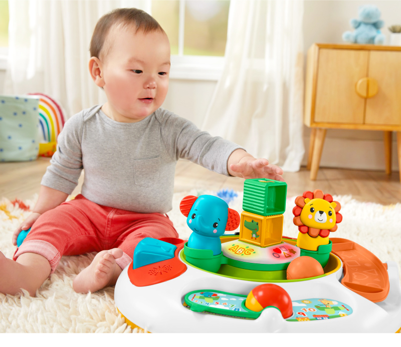 ∥費雪 Fisher-Price∥ 動物學習遊戲桌