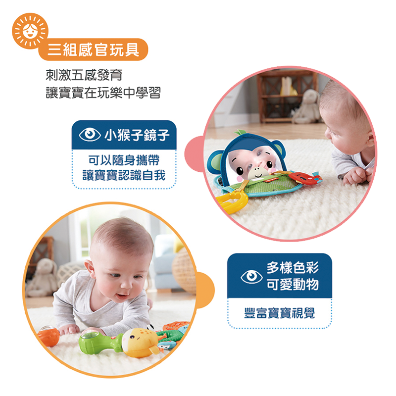 ∥費雪 Fisher-Price∥ 感官訓練套裝
