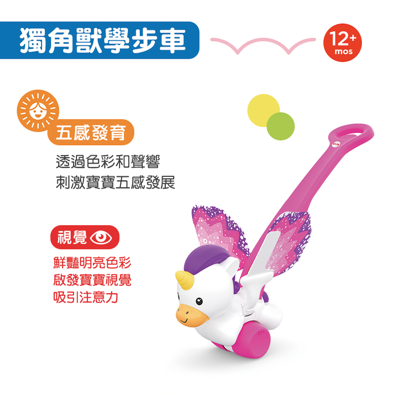 ∥費雪 Fisher-Price∥ 獨角獸學步車