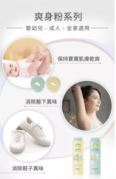 ∥NAC NAC∥酵素/氨基酸爽身粉(罐裝/補充包)