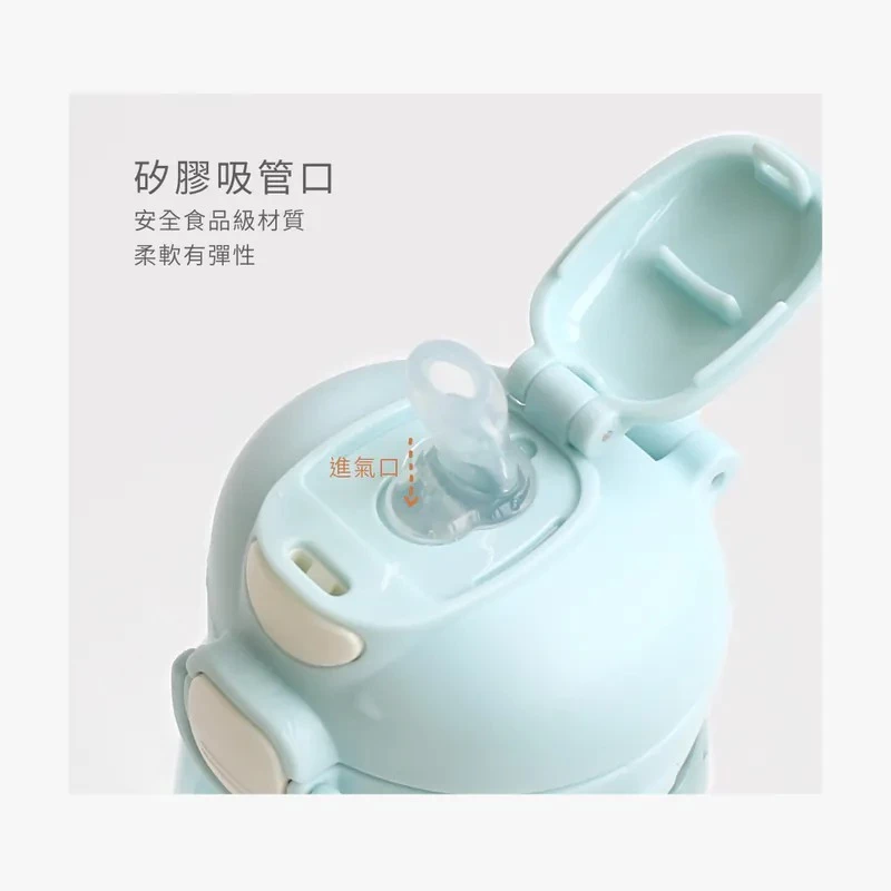  ∥PUKU藍色企鵝∥ 圓圓水壺  替換吸管,墊圈組