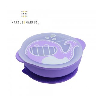∥Marcus & Marcus∥ 動物樂園幼兒自主學習吸盤碗含蓋 (七款任選)