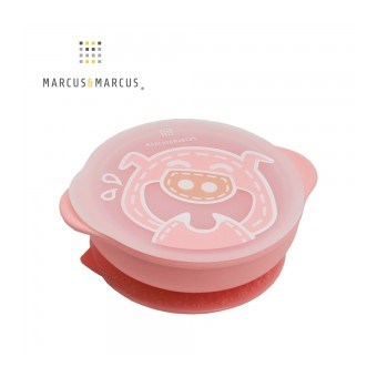 ∥Marcus & Marcus∥ 動物樂園幼兒自主學習吸盤碗含蓋 (七款任選)
