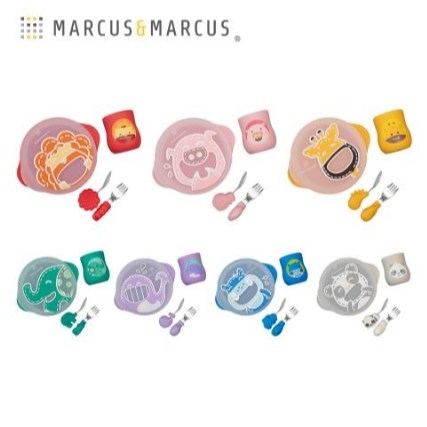 ∥Marcus&Marcus∥ 動物樂園用餐訓練學習禮盒組