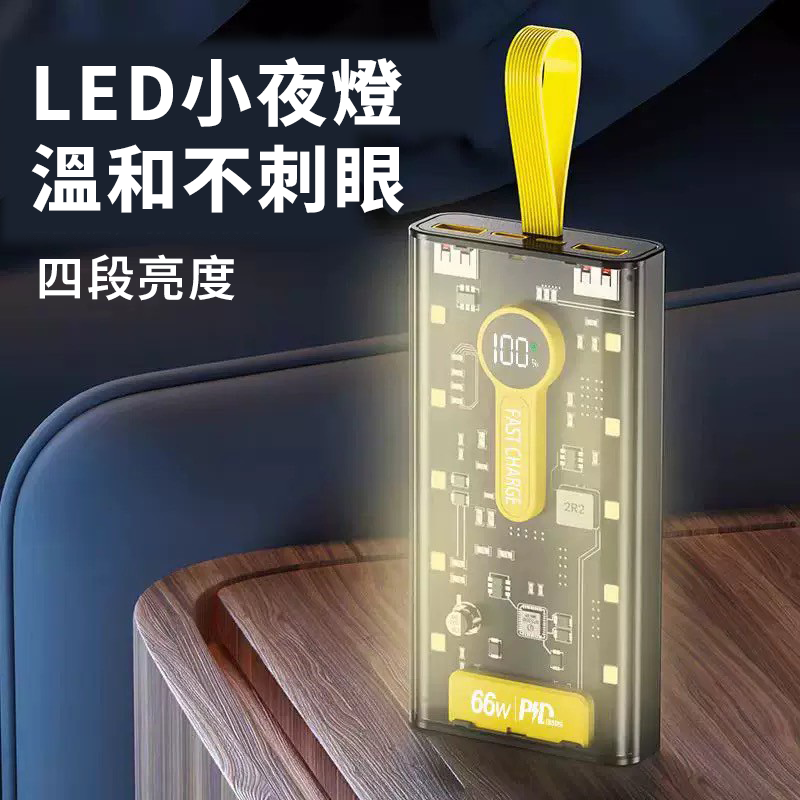 ∥嚴選3C∥ 小夜燈行動電源