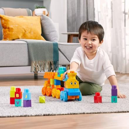 ∥費雪 Fisher-Price∥ 美高大積木音樂字母學習火車