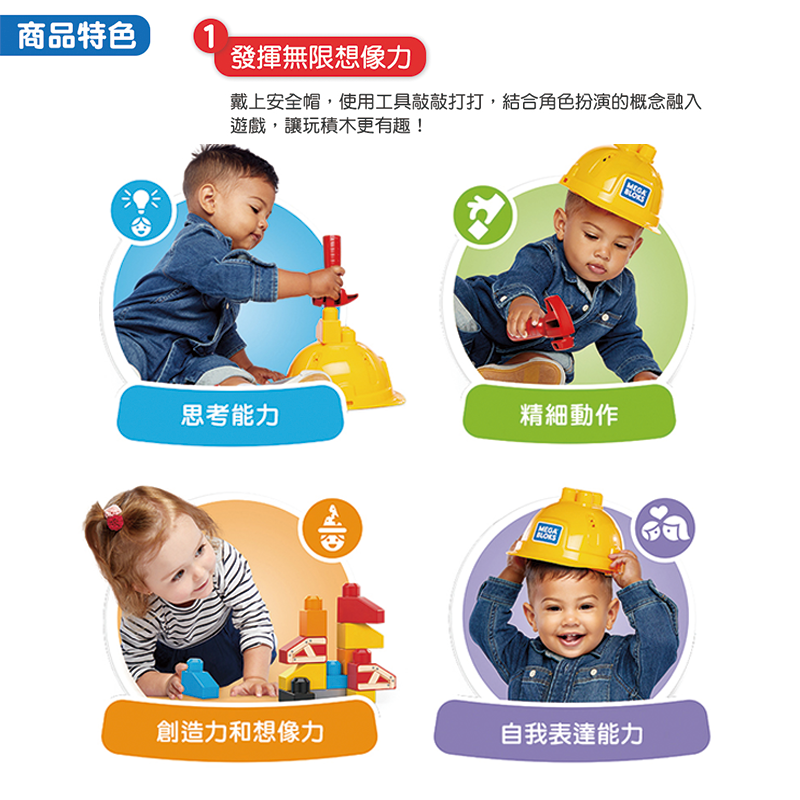 ∥費雪 Fisher-Price∥ 美高建築工具組