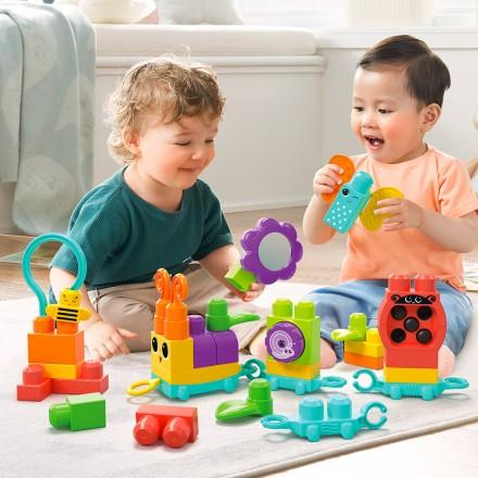 ∥費雪 Fisher-Price∥ 美高積木 毛毛蟲