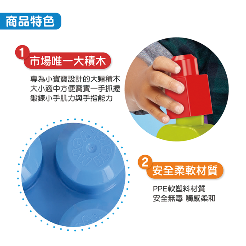 ∥費雪 Fisher-Price∥ 美高250片積木組