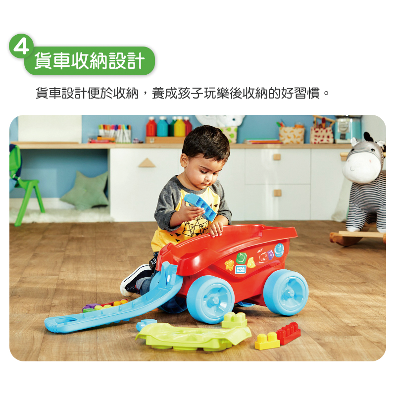 ∥費雪 Fisher-Price∥ 費雪美高形狀分類貨車_拉車