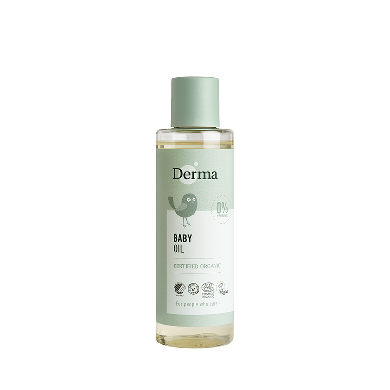 ∥丹麥德瑪 Derma∥ 寶寶有機沐浴按摩油150mL