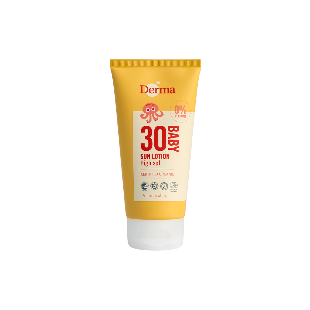 ∥丹麥德瑪 Derma∥ 寶寶有機防水純物理防曬霜150mL