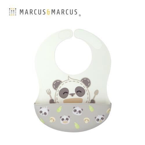 ∥Marcus&Marcus∥ 動物樂園矽膠立體圍兜 六色可選