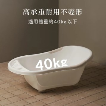 ∥小獅王辛巴∥ 嬰兒沐寓成長澡盆(薄灰/薄杏) -限宅配