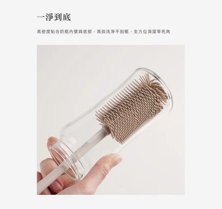 ∥小獅王辛巴∥ 超柔無垢白金矽膠奶瓶刷/旋轉奶瓶刷 (四種顏色)