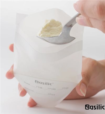 ∥Basilic貝喜力克∥ 拋棄式紙奶粉袋(12入)360ML (圖樣隨機)