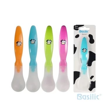 ∥Basilic貝喜力克∥ 乳牛安全湯匙-1入(大匙口)