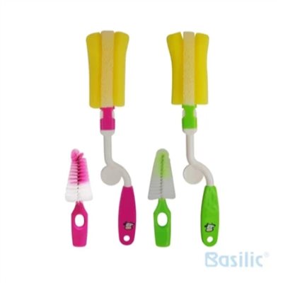 ∥Basilic貝喜力克∥旋轉式替換泡棉刷組 