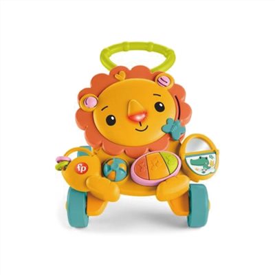 ∥費雪 Fisher-Price∥ 費雪兩用獅子聲光踏步車