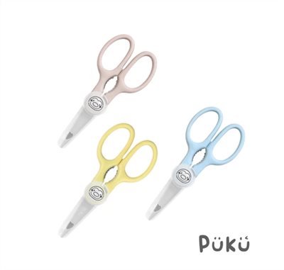 ∥PUKU藍色企鵝∥ 可拆式不鏽鋼食物剪