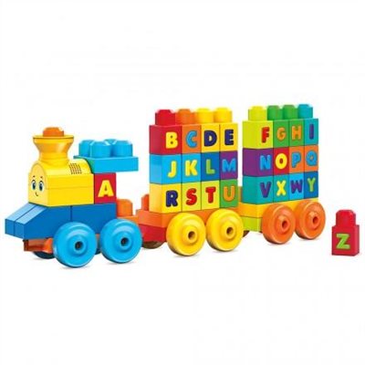 ∥費雪 Fisher-Price∥ 美高大積木音樂字母學習火車