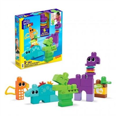 ∥費雪 Fisher-Price∥ 美高積木 小恐龍