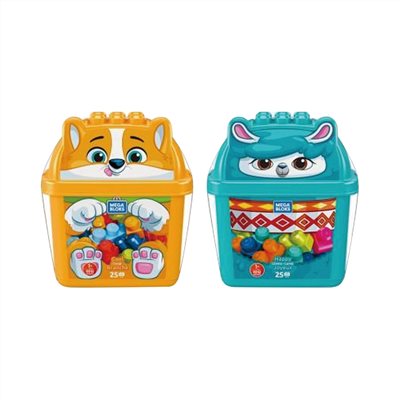 ∥費雪 Fisher-Price∥ 美高動物造型積木桶