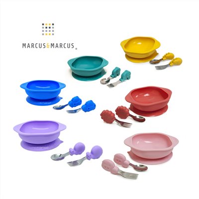 ∥Marcus&Marcus∥ 動物樂園寶寶握握學習禮盒組 六款任選
