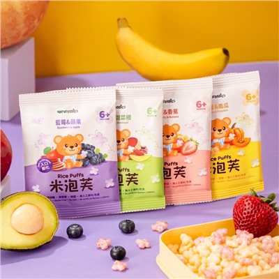 ∥馬來西亞 萌寶熊∥ 米泡芙-4種口味