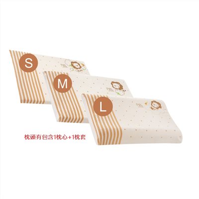 ∥小獅王辛巴∥ 有機棉乳膠舒眠枕 S/M/L 單入